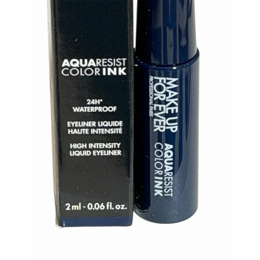 Make Up For Ever Aqua Resist Color Ink Liquid Eyeliner 03 Matte Midnight